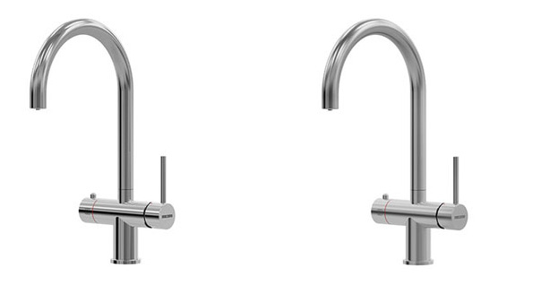 3-in-1 Tap Chrome and Brushed Nickel