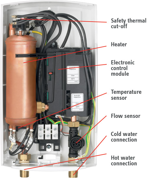 DHC-E Single or Multi-Point-of-Use Electric Tankless Water ... single element wiring diagram 