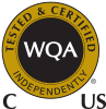 WQA C US Tested & Certified