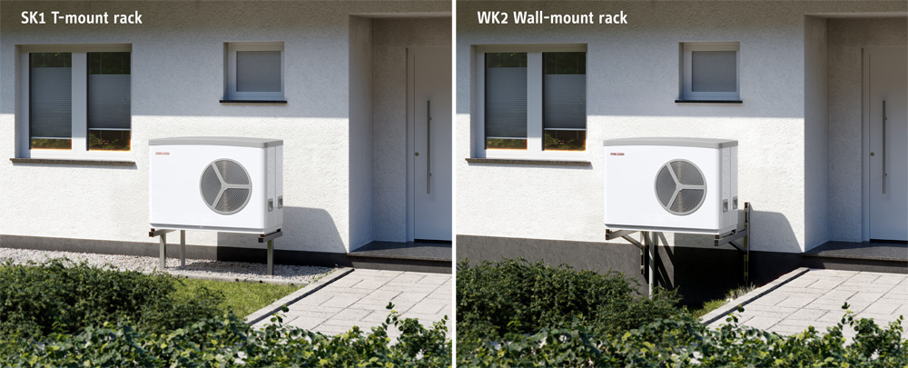 WPL mounting hardware SK1 T-mount rack WK2 Wall-mount rack