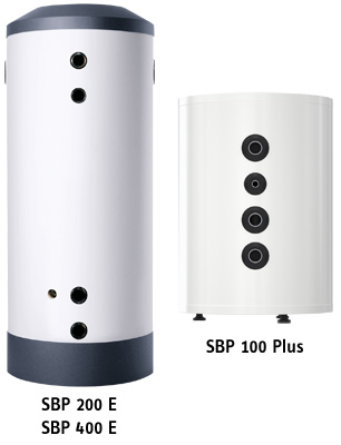 SBP 200-400 E, SBP 100 Plus buffer tanks